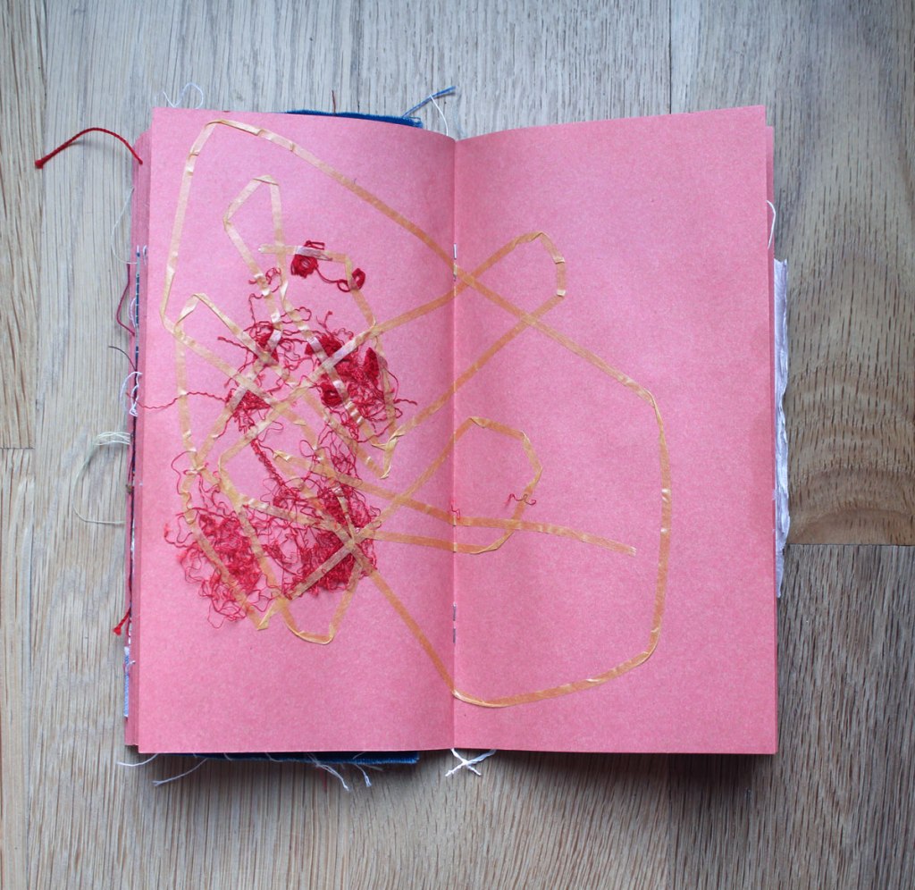 sketchbook (pink pages)